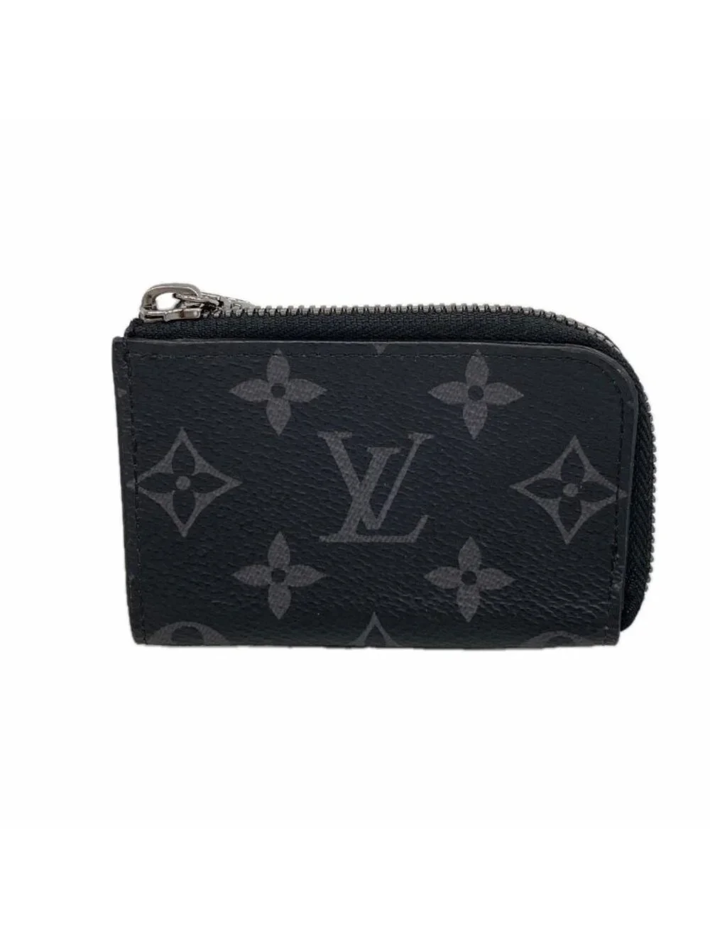 Louis Vuitton Coin Purse Monogram Eclipse Portefeuille Monnaie Jules Black